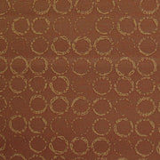 Upholstery Fabric Brown Circles Trevi Romanesco Toto Fabrics