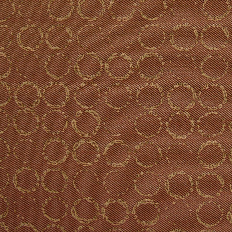 Upholstery Fabric Brown Circles Trevi Romanesco Toto Fabrics