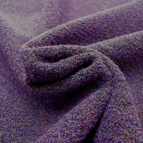 Upholstery Fabric Textured Boucle Designer Tundra 2 Purple Toto Fabrics