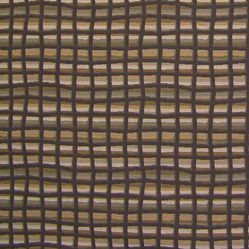 Upholstery Fabric Windowpane Check Turin Granite Toto Fabrics