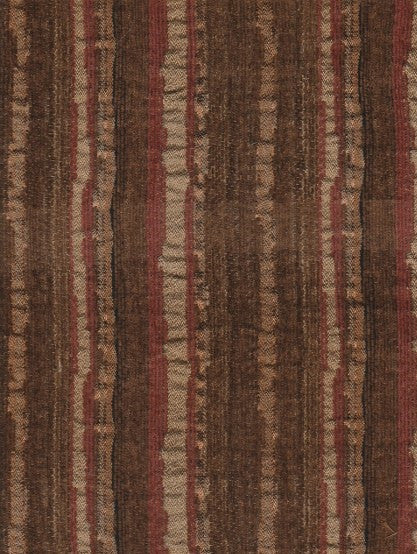Upholstery Fabric Striped Chenille Two Hearted Rustic Toto Fabrics