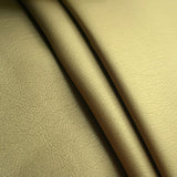 Remnant of Ultraleather Pearlized Wheat Gold Upholstery Fabric