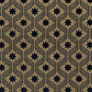 Upholstery Fabric Ogee Star Umberto Black Star Toto Fabrics