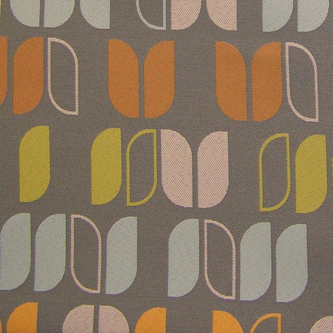 Momentum Upside At Ease Geometric Crypton Gray Upholstery Fabric
