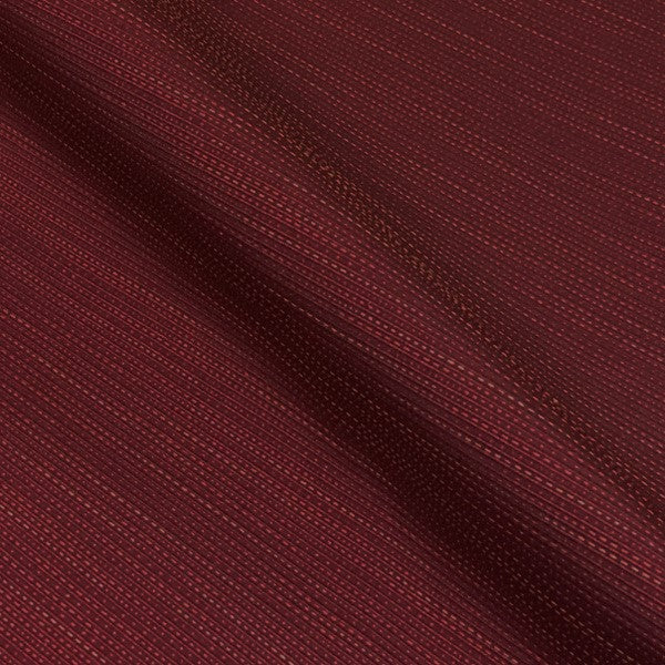 Momentum Vario Cranberry Stripe Burgundy Upholstery Fabric