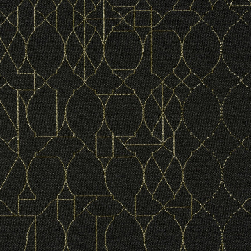 Upholstery Fabric Abstract Geometric Ogee Vestige Skyline Toto Fabrics