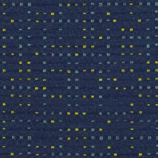 Momentum Via Pristine Polyester Blue Upholstery Fabric