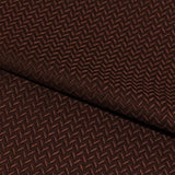 Swavelle Mill Creek Upholstery Fabric Small Chevron Weaver Walnut Toto Fabrics