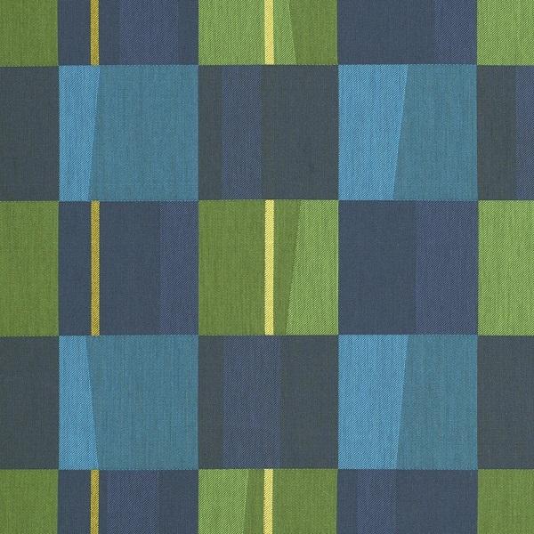 Maharam Wedge Kinder Geometric Blue Upholstery Fabric 466272–003