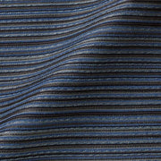 Pallas West Bangle Marine Stripe Blue Upholstery Fabric