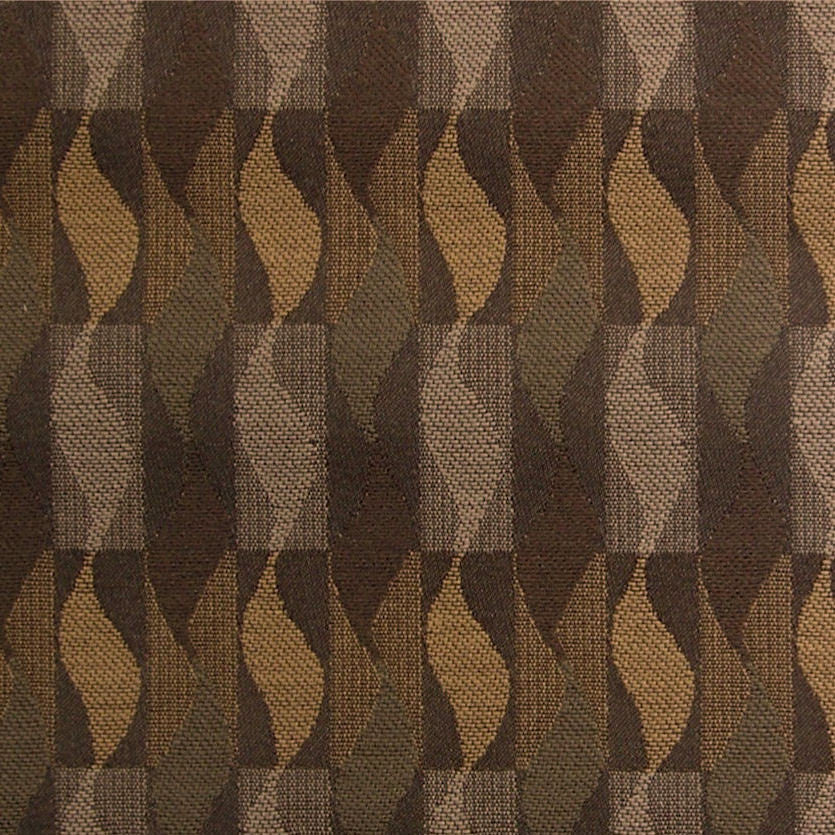 Upholstery Fabric Serpentine Stripe Whirl Truffle Toto Fabrics