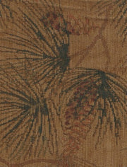 Upholstery Fabric Botanical Design White Pine  Sage Toto Fabrics