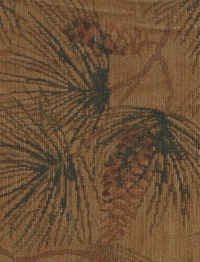 Upholstery Fabric Botanical Design White Pine  Sage Toto Fabrics