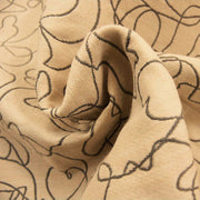 Upholstery Fabric Vermicular Double Cloth Wire Chalk Graphite Toto Fabrics