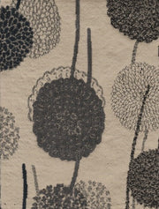 Upholstery Fabric Blue Poppies Design Wonderland Indigo Toto Fabrics