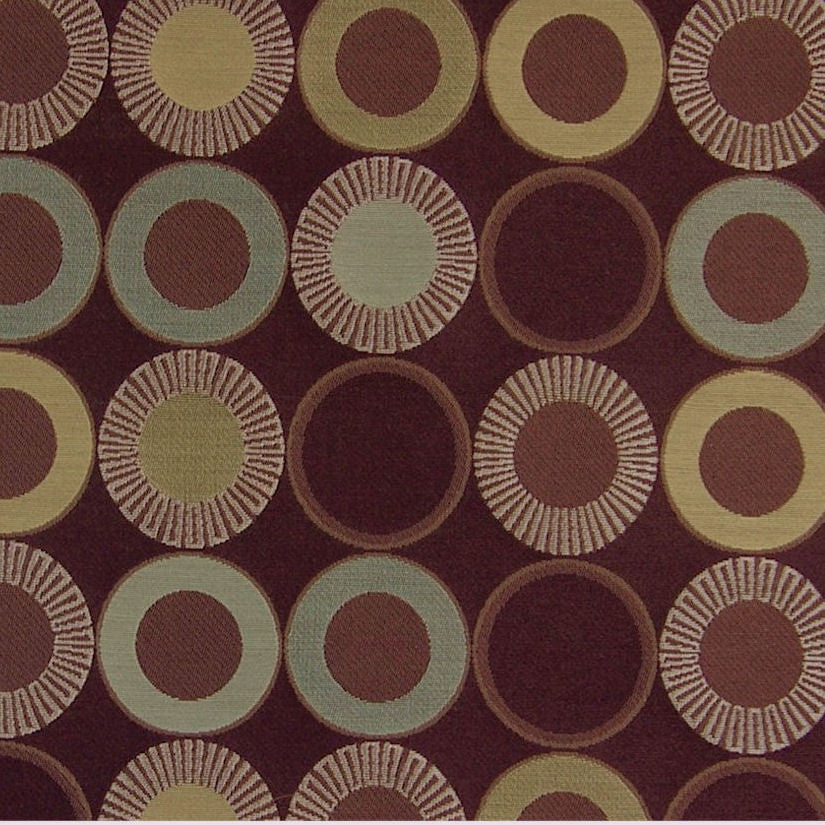 Arc-Com Fabrics Upholstery Yo-Yo Eggplant Toto Fabrics Online