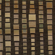 Knoll Textiles Upholstery Fabric Geometric Squares Zari Onyx Toto Fabrics