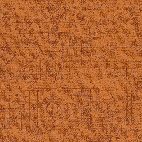 Remnant of Arc-Com Urban Papaya Upholstery Fabric
