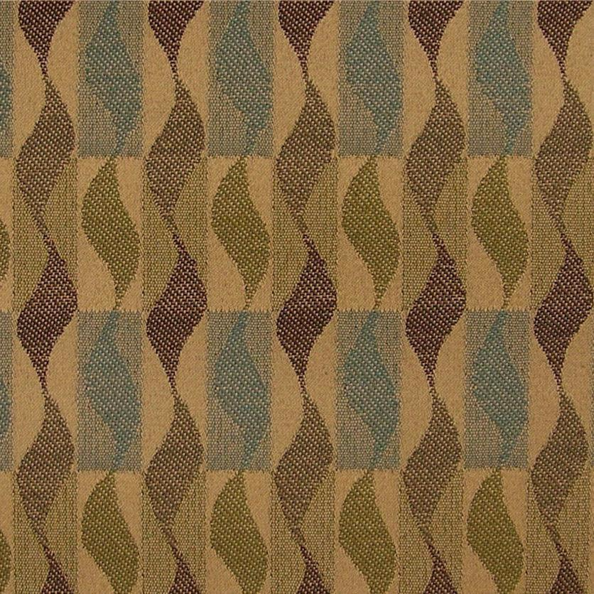 Maharam Fabrics Upholstery Fabric Serpentine Stripe Whirl Breeze