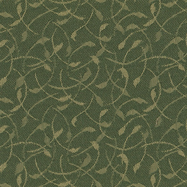 Remnant of Guilford of Maine Whirl Spinach Green Upholstery Fabric
