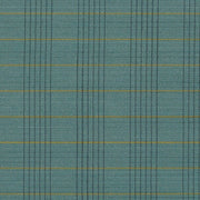 Designtex Fabrics Upholstery Fabric Remnant Windowpane Turquoise