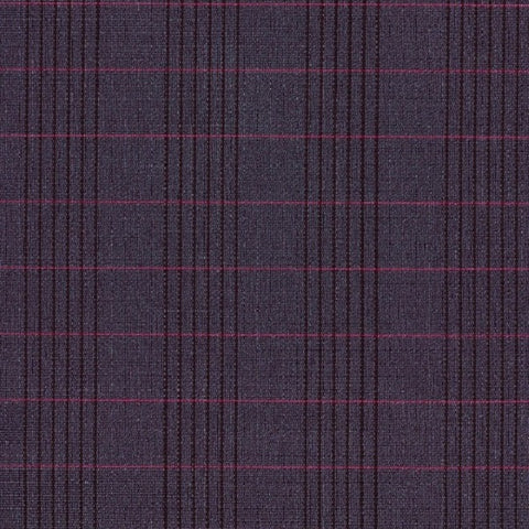 Designtex Windowpane Blue Violet Crypton Upholstery Fabric 3861-602