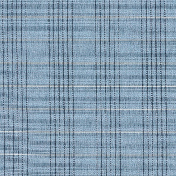 Designtex Fabrics Upholstery Fabric Remnant Windowpane Sky