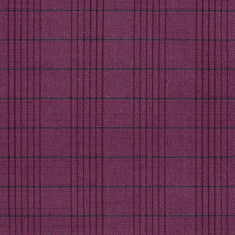 Designtex Windowpane Violet Crypton Upholstery Fabric