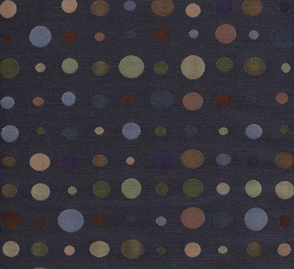 Wink Blue Colorful Dots Upholstery Fabric