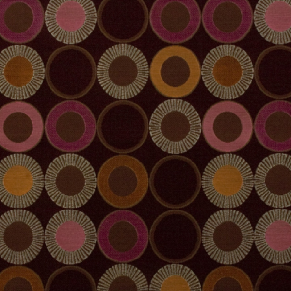 Arc-Com YoYo Berry Red Upholstery Fabric